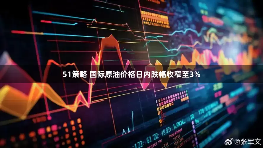51策略 国际原油价格日内跌幅收窄至3%